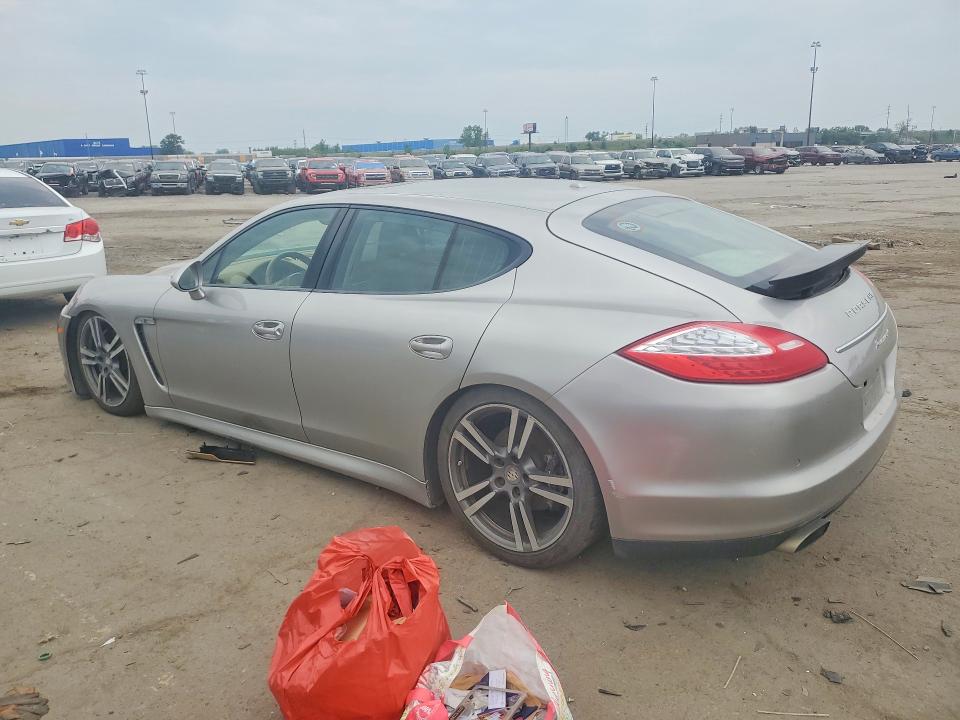 2011 Porsche Panamera VIN WP0AA2A78BL016599 COPART salvage auction — FRONT END, MI - CERTIFICATE OF TITLE, sold $2,800 on 2026-07-31 (photo 2)