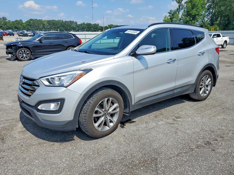 2014 Hyundai Santa fe VIN 5XYZUDLA3EG152038 COPART salvage auction — UNDERCARRIAGE, Nc - Dealer Only Clean Title, sold $1,350 on 2026-07-14 (photo 1)