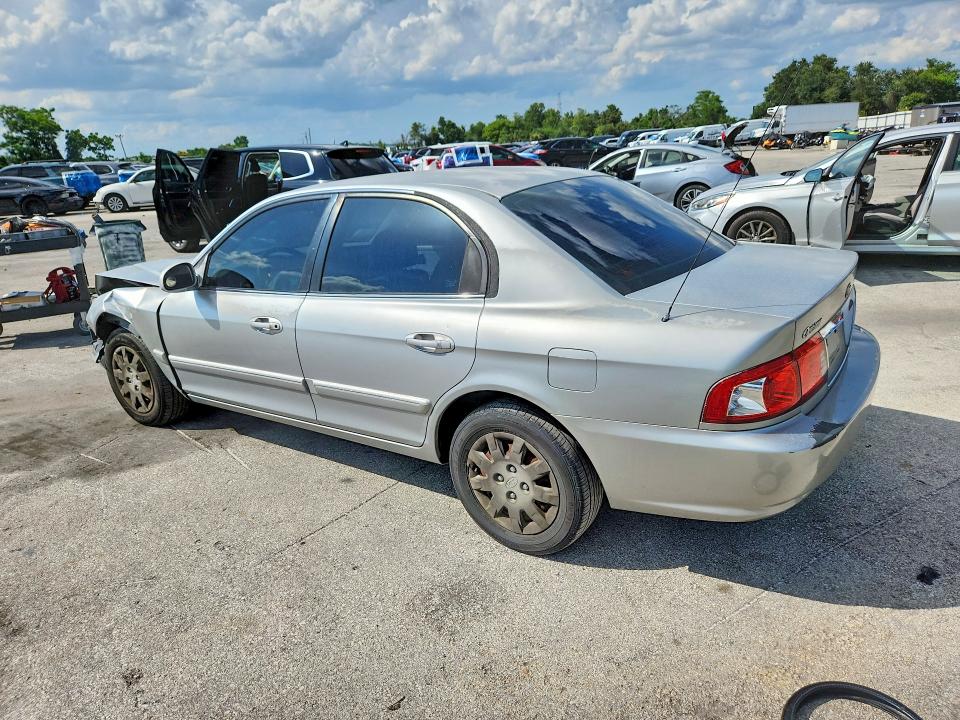 2005 Kia Optima VIN KNAGD126555383175 COPART salvage auction — FRONT END, FL - CERT OF TITLE SLVG REBUILDABLE, sold $15 on 2026-07-21 (photo 2)