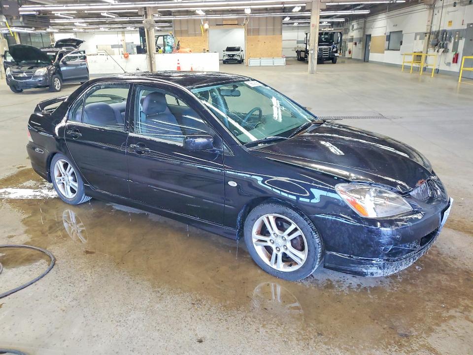 2004 Mitsubishi Lancer VIN JA3AJ66F74U052593 COPART salvage auction — MECHANICAL, IL - CERTIFICATE OF TITLE, sold $350 on 2026-07-13 (photo 4)