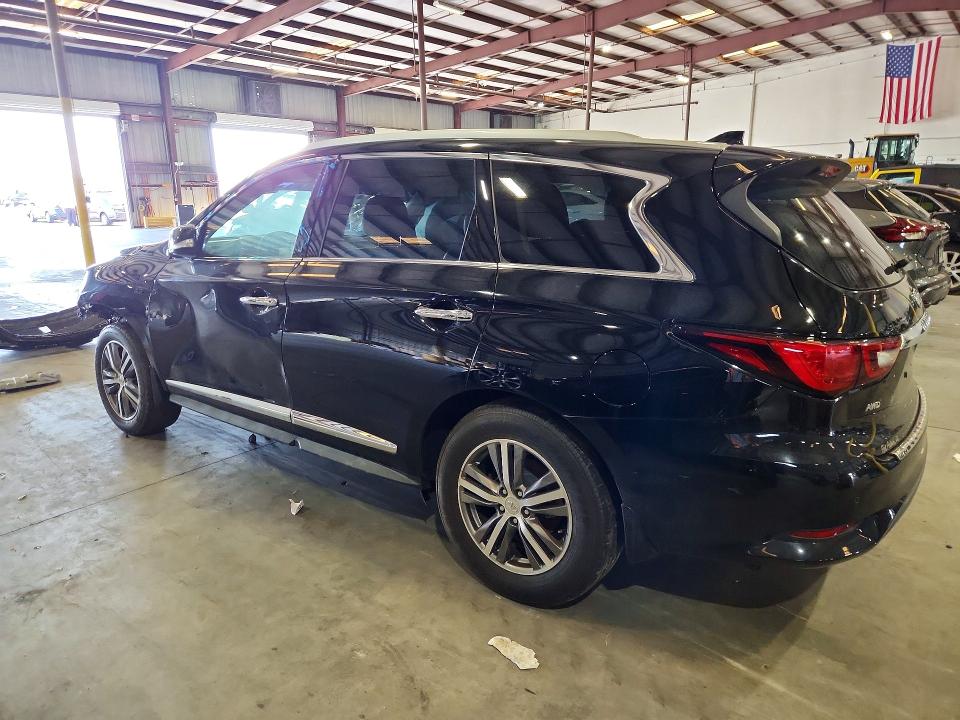 2019 Infiniti Qx60 VIN 5N1DL0MM2KC562436 COPART salvage auction — FRONT END, Sc - Cert Of Title-Salvage, sold $2,000 on 2026-08-01 (photo 2)