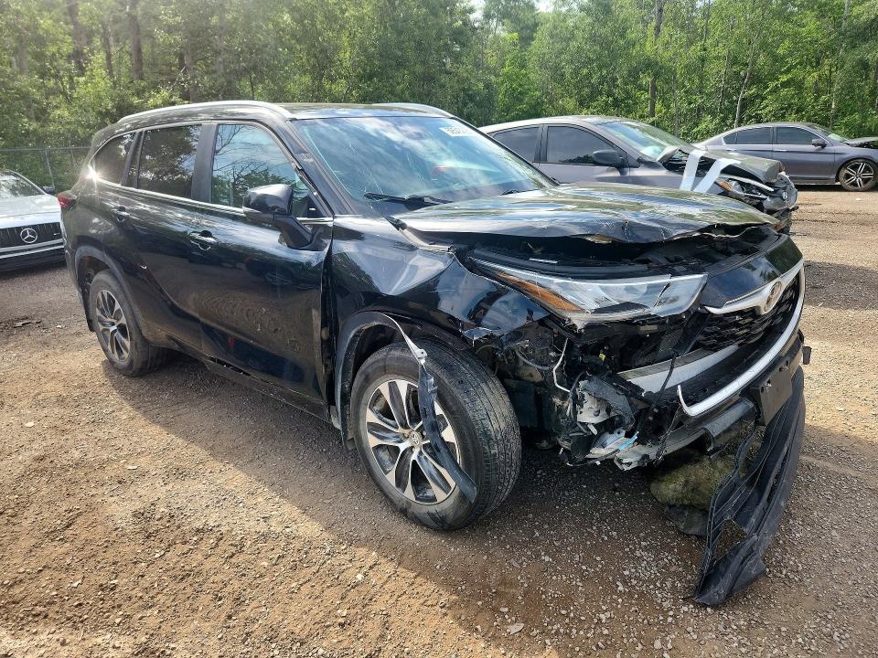 2023 Toyota VIN 5TDKDRBH8PS512150 COPART salvage auction — FRONT END, On - Permit No Brand - Unfit, sold $10,800 on 2026-07-28 (photo 4)
