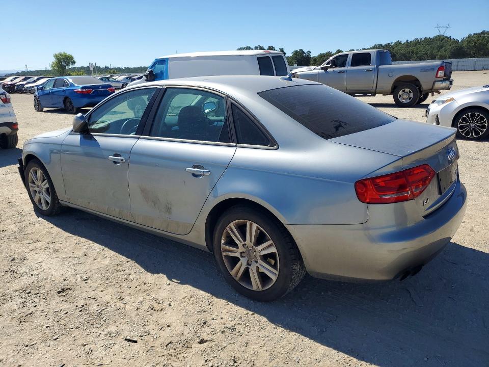 2011 Audi A4 VIN WAUAFAFLXBN001282 COPART salvage auction — FRONT END, Ca - Salvage Certificate, sold $800 on 2026-07-17 (photo 2)