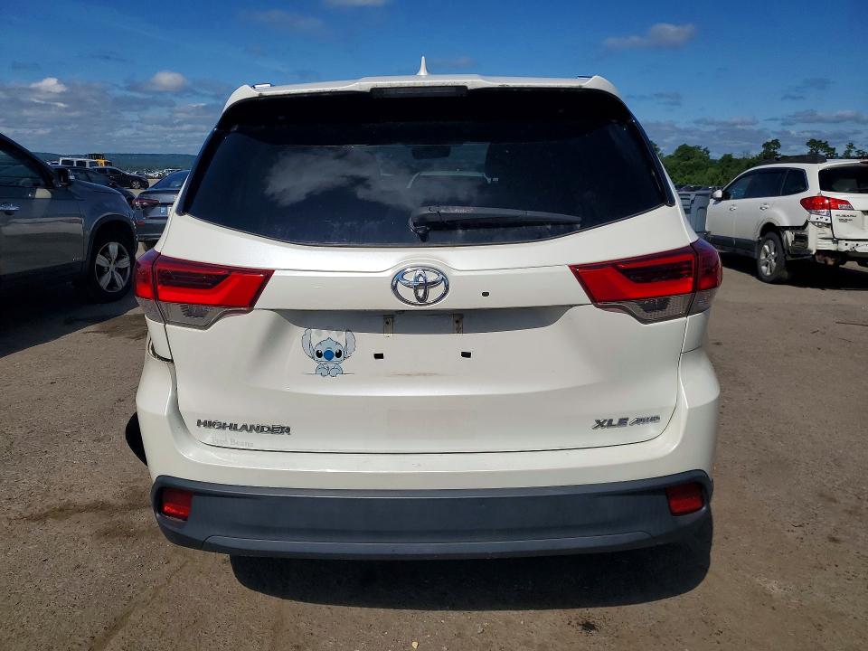 2019 Toyota Highlander VIN 5TDJZRFH3KS745031 COPART salvage auction — SIDE, Pa - Certificate Of Salvage, sold $9,000 on 2026-07-17 (photo 6)