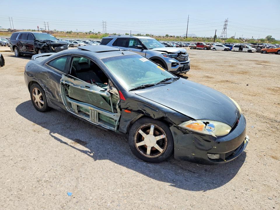 2001 Mercury Cougar VIN 1ZWFT61L915617083 COPART salvage auction — UNDERCARRIAGE, AZ - CERT OF TITLE - SALVAGE, sold $175 on 2026-07-24 (photo 4)