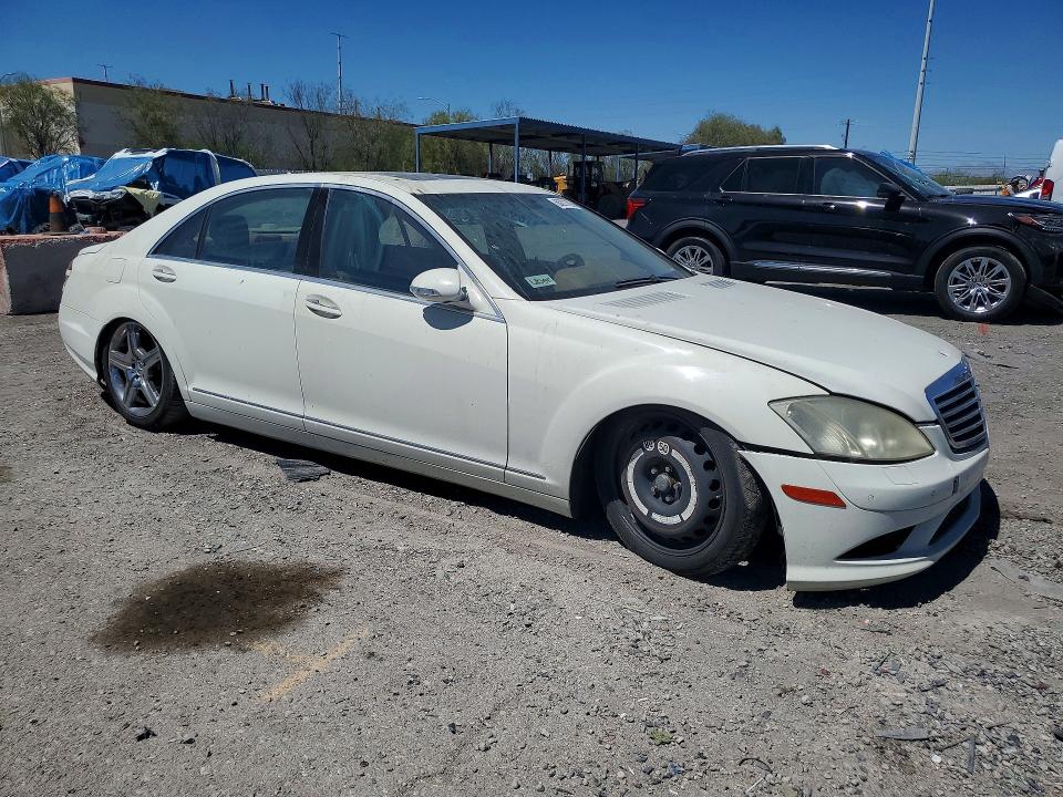 2009 Mercedes-benz S class VIN WDDNG71X09A284717 COPART salvage auction — SIDE, NV - SALVAGE TITLE, sold $125 on 2026-07-23 (photo 4)