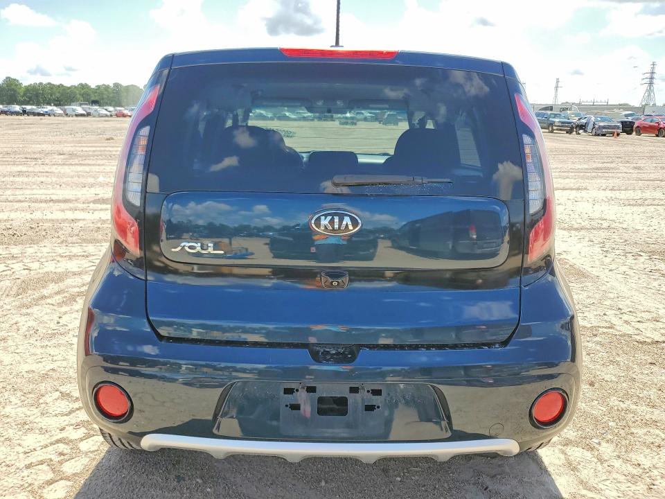 2018 Kia Soul VIN KNDJP3A55J7600226 COPART salvage auction — FRONT END, TX - SALVAGE VEHICLE TITLE (P), sold $1,100 on 2026-07-17 (photo 6)