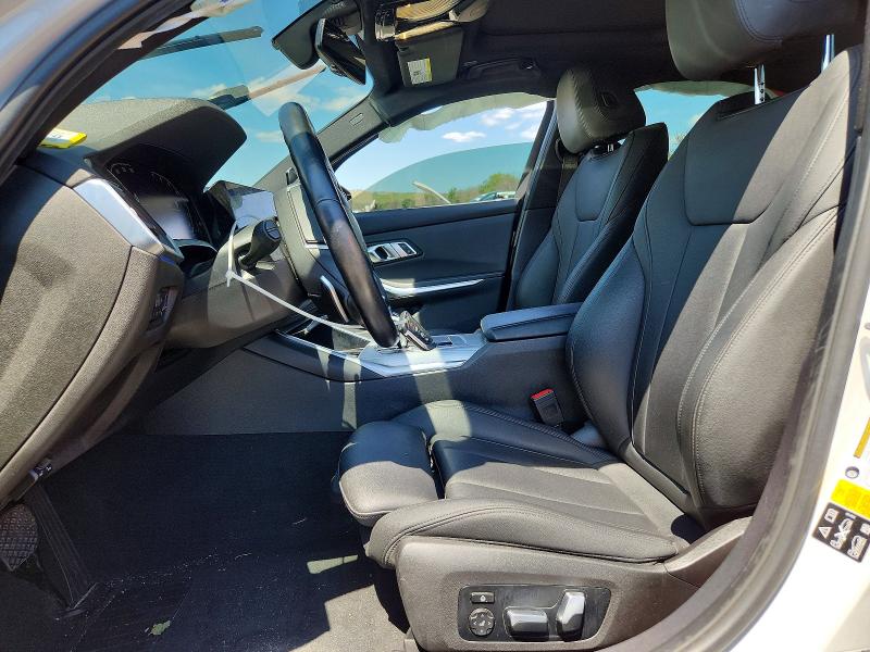 2022 BMW 3er VIN 3MW5R7J02N8C53222 COPART salvage auction — SIDE, NY - MV-907A SALVAGE CERTIFICATE, sold $10,000 on 2026-07-27 (photo 7)