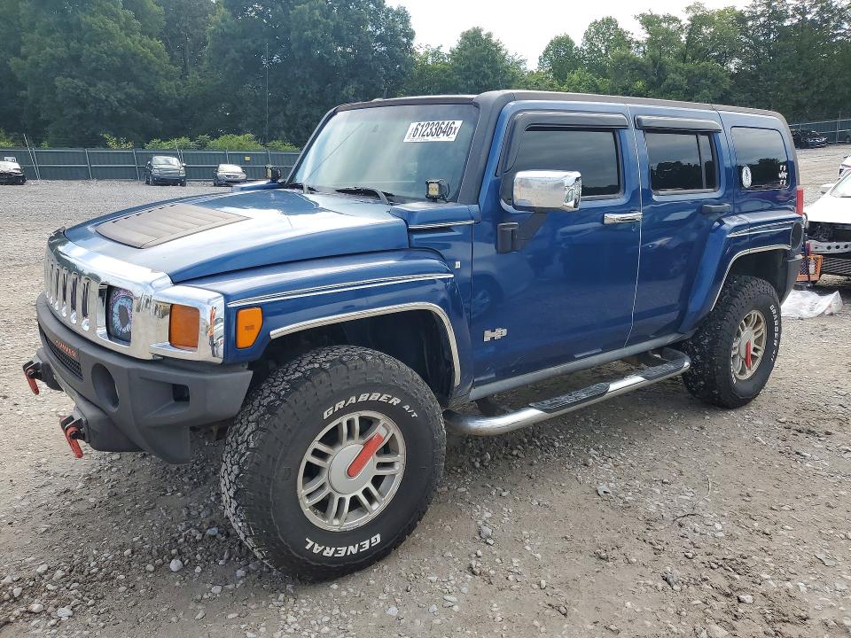 2006 Hummer H3 VIN 5GTDN136168313697 COPART salvage auction — FRONT END, Tn - Salvage Certificate, sold $175 on 2026-07-30 (photo 1)