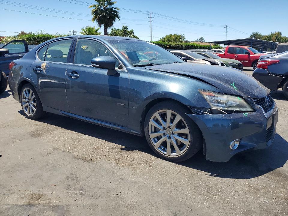 2013 Lexus Gs 350 VIN JTHBE1BL0D5015435 COPART salvage auction — FRONT END, CA - SALVAGE CERTIFICATE, sold $1,000 on 2026-07-14 (photo 4)