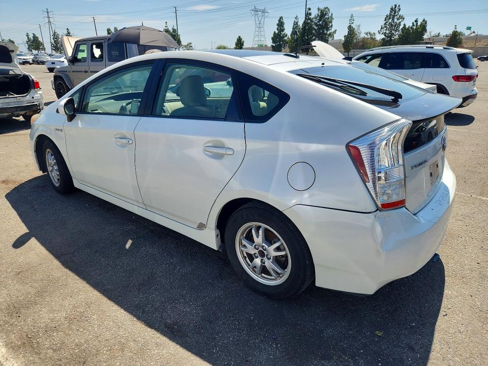 2010 Toyota Prius VIN JTDKN3DU6A1301991 COPART salvage auction — MINOR DENT/SCRATCHES, Ca - Dis/Dlr/Exp Only Clean Title, sold $1,150 on 2026-07-21 (photo 2)