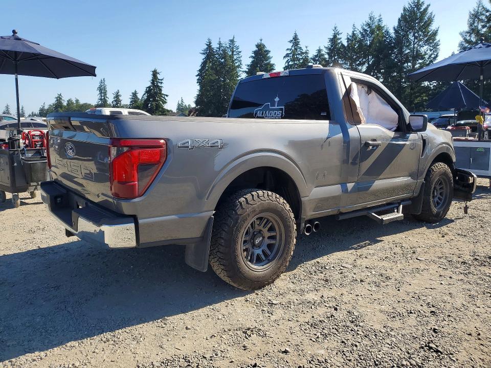 2024 Ford F-150 VIN 1FTMF1L52RKD41107 COPART salvage auction — FRONT END, Wa - Bill Of Sale, sold $16,600 on 2026-07-31 (photo 3)