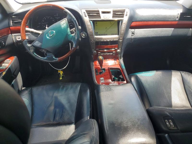 2007 Lexus Ls 460 VIN JTHBL46F975018317 COPART salvage auction — MINOR DENT/SCRATCHES, Ga - Certificate Of Title (P), sold $850 on 2026-07-22 (photo 8)