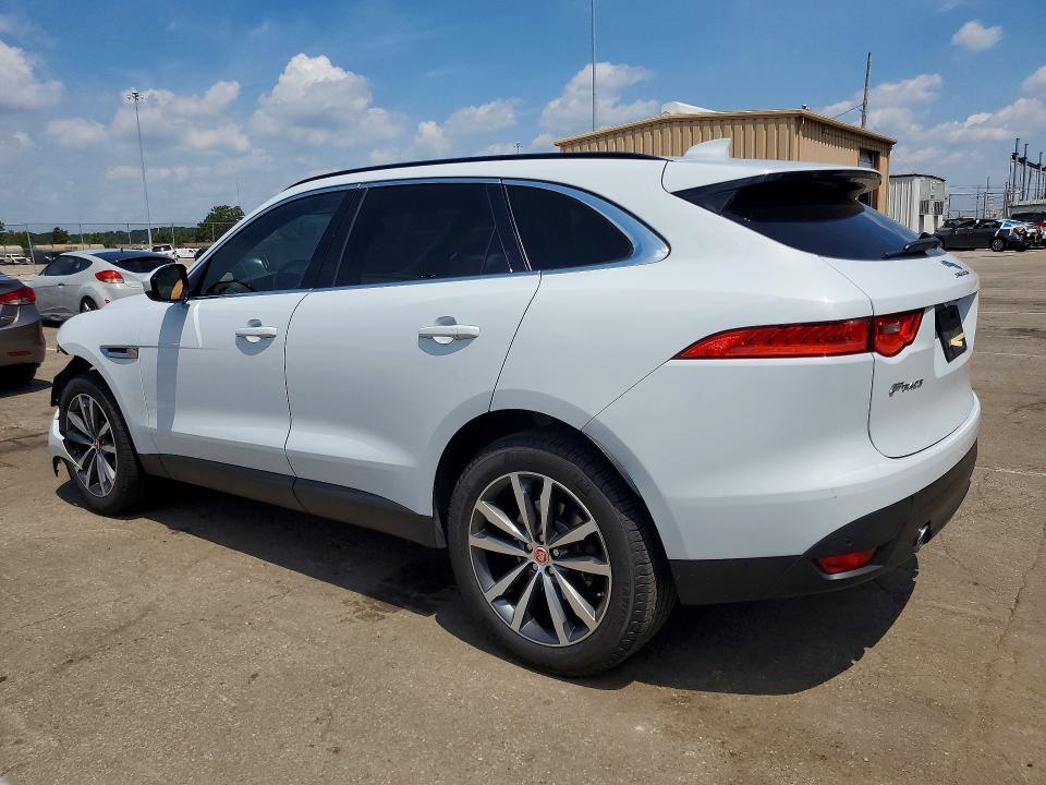 2017 Jaguar F-pace VIN SADCK2BV0HA496455 COPART salvage auction — FRONT END, Oh - Cert Of Title-Salvage, sold $3,000 on 2026-07-17 (photo 2)