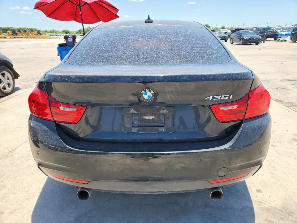 2015 BMW VIN WBA4B1C59FD954981 COPART salvage auction — WATER/FLOOD, Tx - Salvage Title-Flood Damage, sold $225 on 2026-08-20 (photo 6)