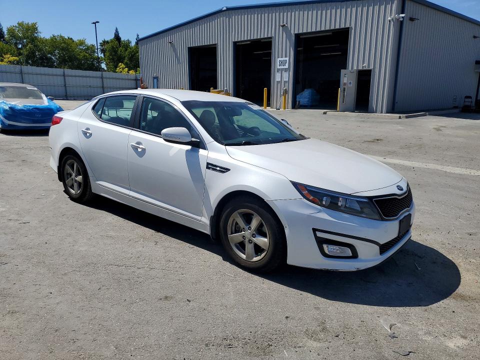 2015 Kia VIN KNAGM4A74F5540451 COPART salvage auction — SIDE, Ca - Salvage Certificate, sold $15 on 2026-07-21 (photo 4)
