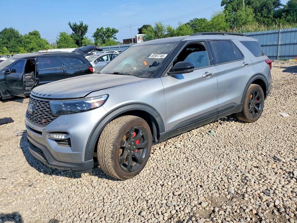 2021 Ford Explorer VIN 1FM5K8GC5MGB30220 — COPART salvage auction photo