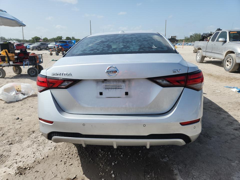 2020 Nissan Sentra VIN 3N1AB8CV0LY234172 COPART salvage auction — FRONT END, Fl - Certificate Of Title (P), sold $1,850 on 2026-07-30 (photo 6)