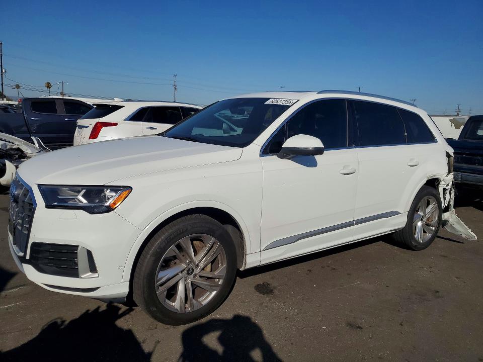 2021 Audi Q7 VIN WA1AJAF73MD038813 — COPART salvage auction photo