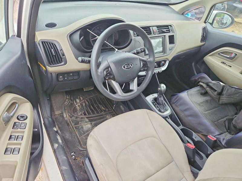 2014 Kia Rio VIN KNADM4A32E6361950 COPART salvage auction — FRONT END, Oh - Certificate Of Title, sold $90 on 2026-07-29 (photo 8)