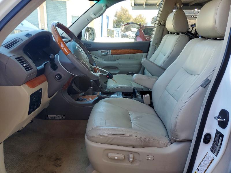 2006 Lexus Gx VIN JTJBT20XX60116725 COPART salvage auction — FRONT END, Ca - Salvage Certificate, sold $4,200 on 2026-07-23 (photo 7)