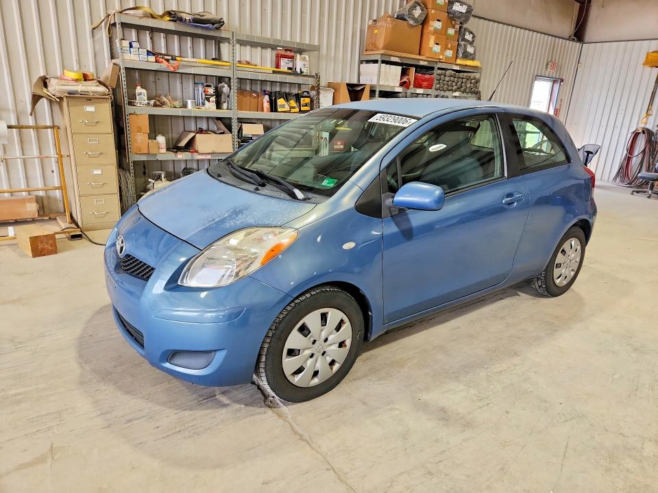 2011 Toyota Yaris VIN JTDJT4K32B5336281 COPART salvage auction — MINOR DENT/SCRATCHES, VA - CERTIFICATE OF TITLE, sold $1,550 on 2026-07-10 (photo 1)