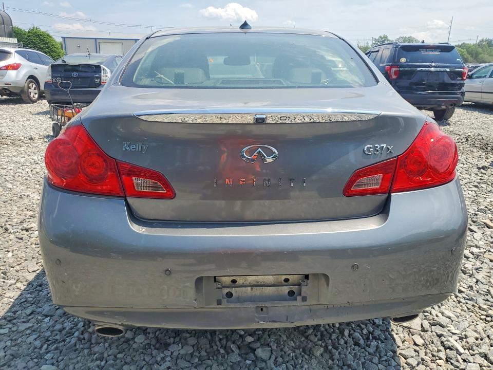 2013 Infiniti G VIN JN1CV6AR3DM766269 COPART salvage auction — REAR END, MA - CERT OF TITLE-RECONSTRCTD COLL, sold $1,850 on 2026-07-22 (photo 6)