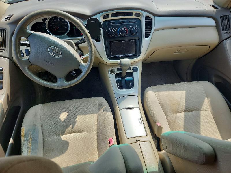 2006 Toyota Highlander VIN JTEEP21A260159370 COPART salvage auction — FRONT END, WA - BILL OF SALE, sold $600 on 2026-07-31 (photo 8)