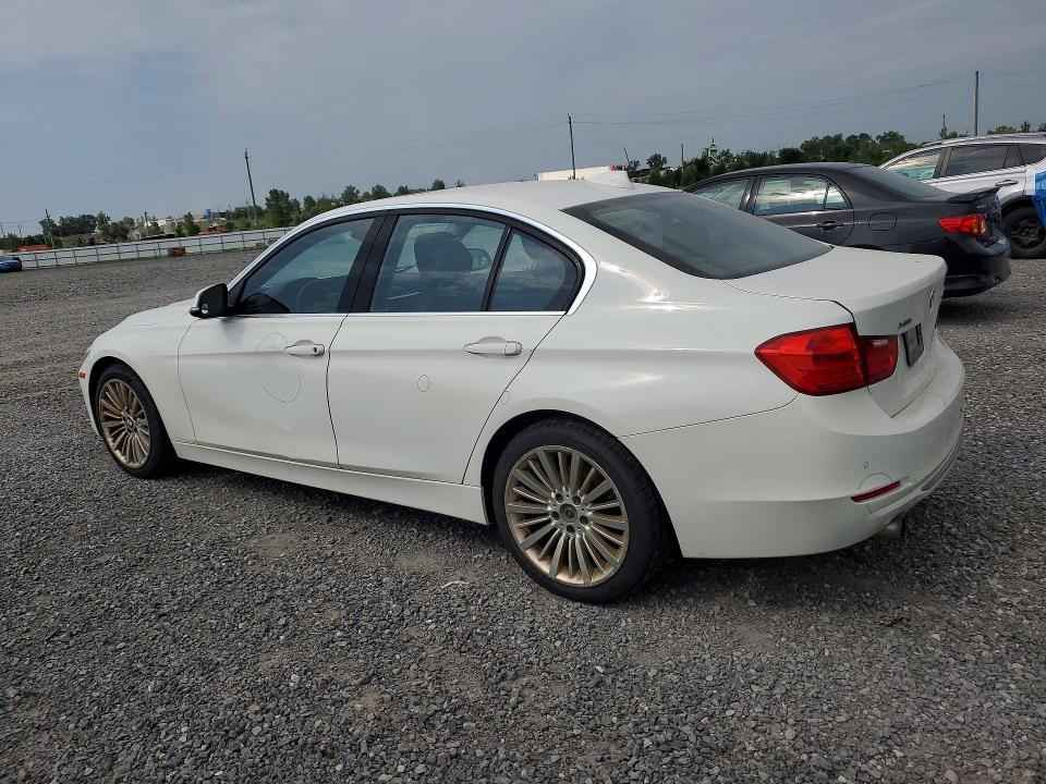2015 BMW 3 series VIN WBA3C3C56FK202980 COPART salvage auction — WATER/FLOOD, On - Permit Irrepairable, sold $725 on 2026-08-06 (photo 2)