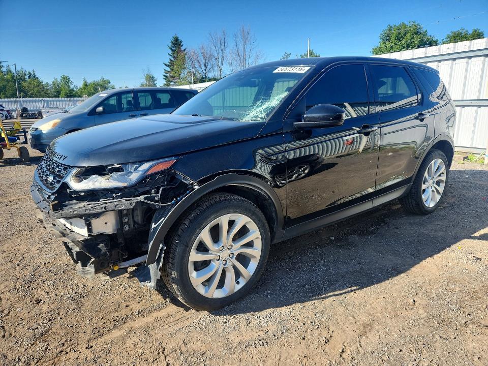 2020 Land rover Discovery sport VIN SALCP2FXXLH843310 COPART salvage auction — FRONT END, On - Permit No Brand - Unfit (P), sold $12,100 on 2026-07-30 (photo 1)