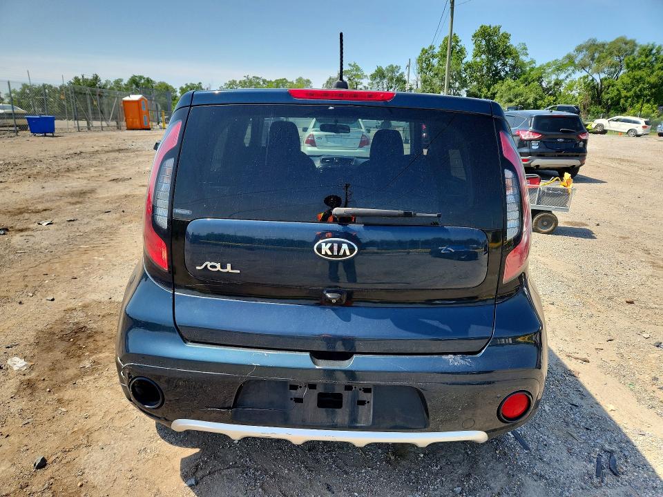 2018 Kia Soul VIN KNDJP3A50J7517478 COPART salvage auction — VANDALISM, Md - Cert Of Salvage > 75% Damage, sold $775 on 2026-07-28 (photo 6)