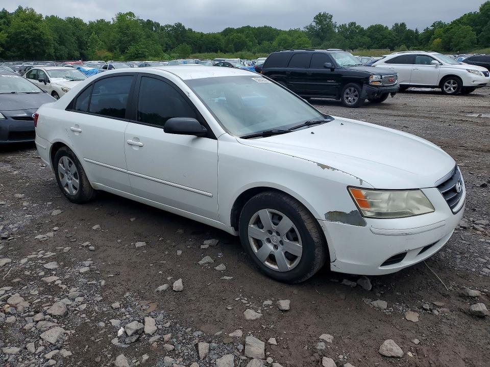2010 Hyundai Sonata VIN 5NPET4AC3AH583116 COPART salvage auction — FRONT END, PA - CERTIFICATE OF SALVAGE, sold $475 on 2026-07-13 (photo 4)
