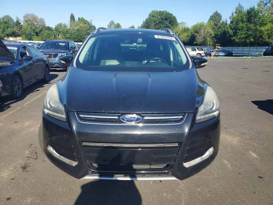 2014 Ford Escape VIN 1FMCU0JX3EUD50053 COPART salvage auction — REAR END, Salvage Title, sold $450 on 2026-07-22 (photo 5)
