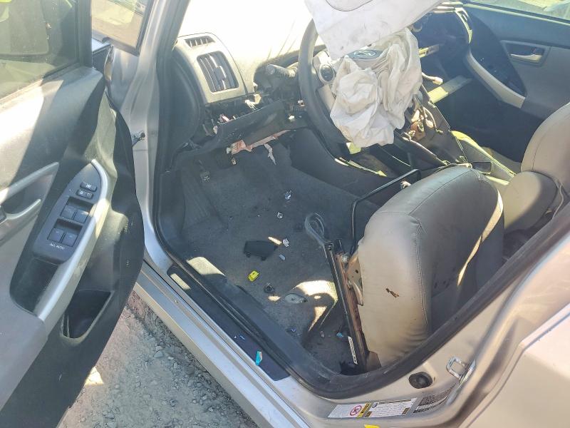 2014 Toyota Prius VIN JTDKN3DU3E1832295 COPART salvage auction — FRONT END, Ca - Cert Of Title-Salvaged, sold $100 on 2026-07-30 (photo 8)