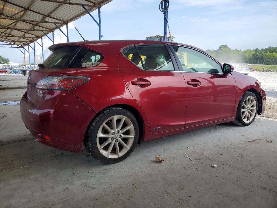 2012 Lexus VIN JTHKD5BHXC2068049 COPART salvage auction — MINOR DENT/SCRATCHES, Ga - Certificate Of Title, sold $1,950 on 2026-07-09 (photo 3)