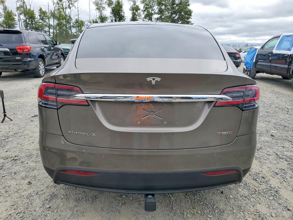 2016 Tesla VIN 5YJXCBE45GF005753 COPART salvage auction — FRONT END, WA - BILL OF SALE, sold $4,700 on 2026-07-20 (photo 6)