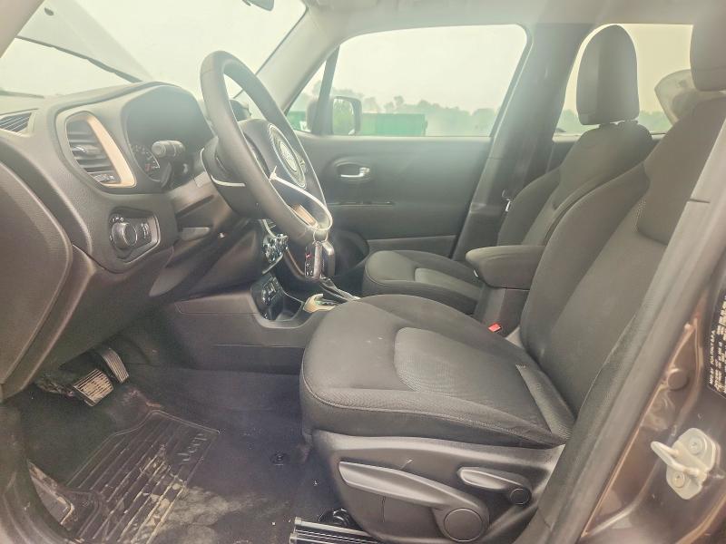 2017 Jeep Renegade VIN ZACCJBAB6HPG55839 COPART salvage auction — REAR END, Pa - Certificate Of Salvage, sold $2,800 on 2026-07-30 (photo 7)