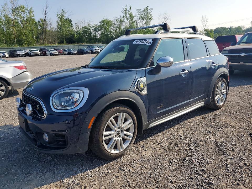 2018 Mini Cooper VIN WMZYU7C43J3E56351 COPART salvage auction — MINOR DENT/SCRATCHES, NY - CERTIFICATE OF TITLE (P), sold $3,100 on 2026-07-27 (photo 1)