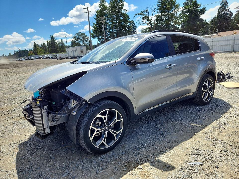 2022 Kia Sportage VIN KNDPR3A66N7964917 COPART salvage auction — FRONT END, WA - BILL OF SALE, sold $3,750 on 2026-07-31 (photo 1)