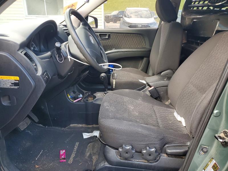 2008 Kia Sportage VIN KNDJF724X87458871 COPART salvage auction — FRONT END, Oh - Cert Of Title-Salvage, sold $225 on 2026-07-22 (photo 7)