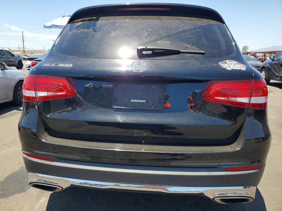 2018 Mercedes-benz Glc VIN WDC0G4JB4JV049414 COPART salvage auction — FRONT END, Ca - Dis/Dlr/Exp Clean W/Salv Hist, sold $3,750 on 2026-07-29 (photo 6)