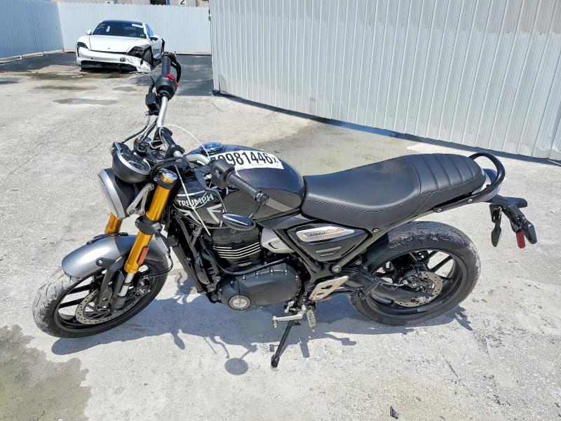 2025 Triumph motorcycle Speed VIN SMTT127YXSNA33891 COPART salvage auction — FRONT END, FL - CERT OF TITLE SLVG REBUILDABLE, sold $1,100 on 2026-07-31 (photo 3)