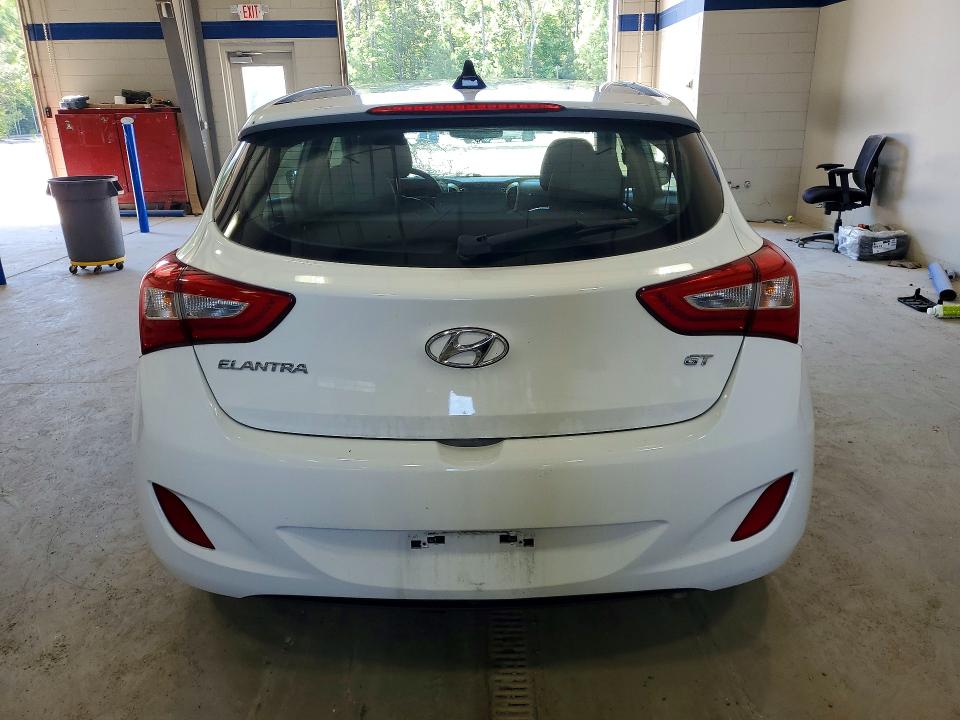 2016 Hyundai Elantra VIN KMHD35LH1GU316156 COPART salvage auction — FRONT END, Va - Cert Of Title - Salvage, sold $2,600 on 2026-07-31 (photo 6)
