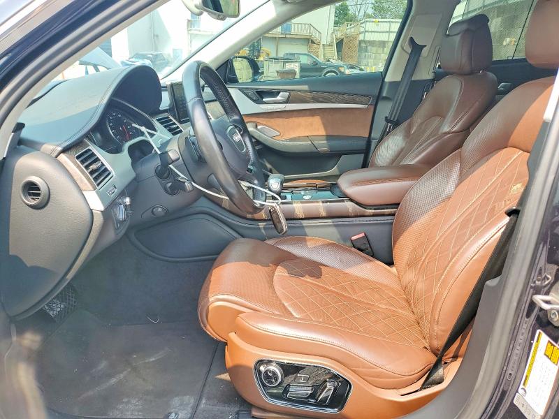 2015 Audi A8 quattro VIN WAUJ2AFD3FN036689 COPART salvage auction — REAR END, Oh - Certificate Of Title, sold $125 on 2026-07-31 (photo 7)