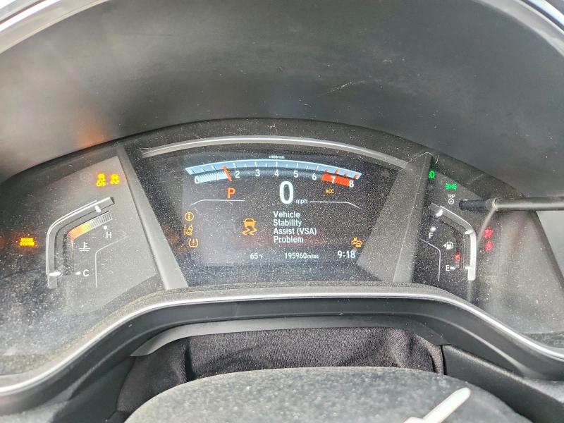 2018 Honda Cr-v VIN 7FARW2H84JE068675 COPART salvage auction — FRONT END, NY - MV-907A SALVAGE CERTIFICATE, sold $4,200 on 2026-07-20 (photo 9)