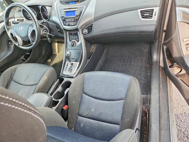 2013 Hyundai Elantra VIN KMHDH6AE7DU020487 COPART salvage auction — REAR END, NY - MV-907A SALVAGE CERTIFICATE, sold $750 on 2026-07-27 (photo 8)