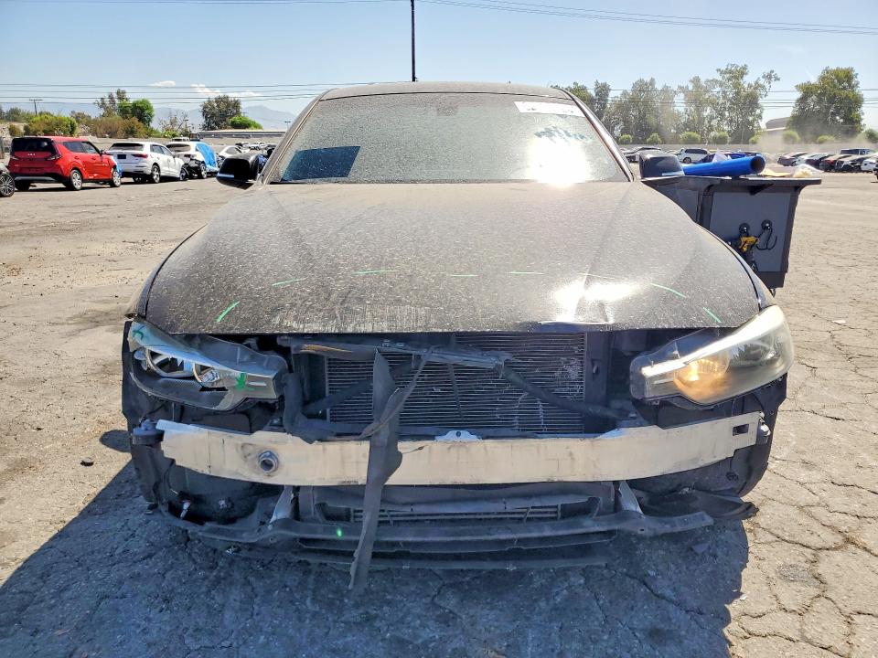 2015 BMW 3er VIN WBA3B1C55FK138910 COPART salvage auction — FRONT END, Ca - Salvage Certificate, sold $500 on 2026-08-03 (photo 5)