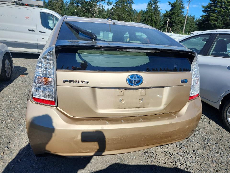 2010 Toyota Prius VIN JTDKN3DU2A0159743 COPART salvage auction — REAR END, Wa - Bill Of Sale, sold $1,500 on 2026-07-24 (photo 6)