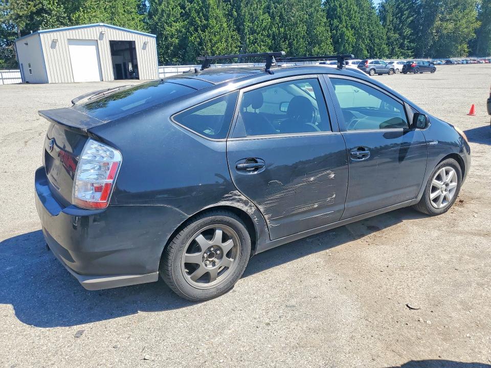 2007 Toyota Prius VIN JTDKB20U077689492 COPART salvage auction — REAR END, WA - VEHICLE CERT OF OWNERSHIP-TITL, sold $1,700 on 2026-07-13 (photo 3)