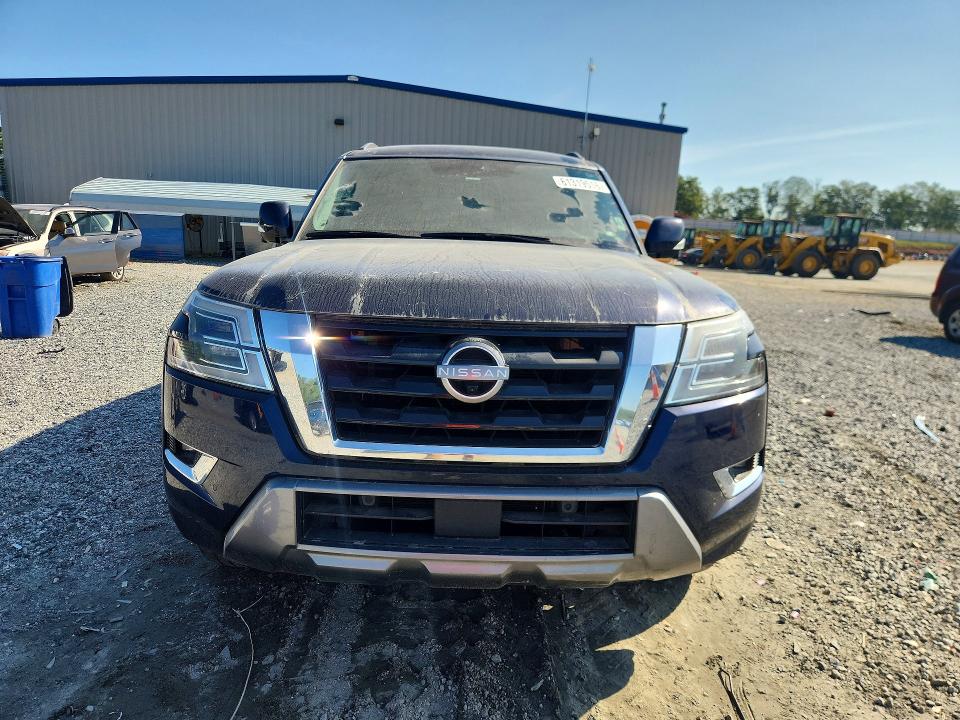 2021 Nissan Armada VIN JN8AY2BA6M9372690 COPART salvage auction — MECHANICAL, Sc - Certificate Of Title (P), sold $12,800 on 2026-07-28 (photo 5)